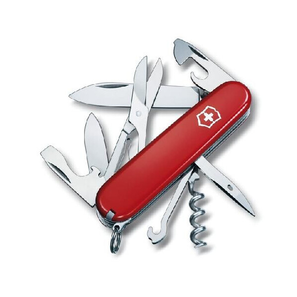 

1.3703 Ніж Victorinox Swiss Army Climber червоний