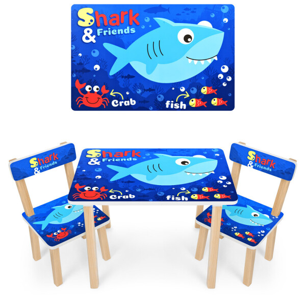 

Столик Shark 501-74 Blue (501-74)
