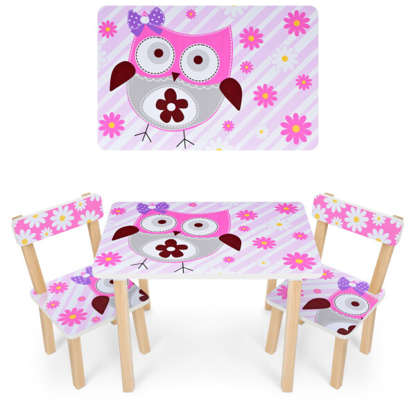 

Столик Owl 501-63 Pink (501-63)