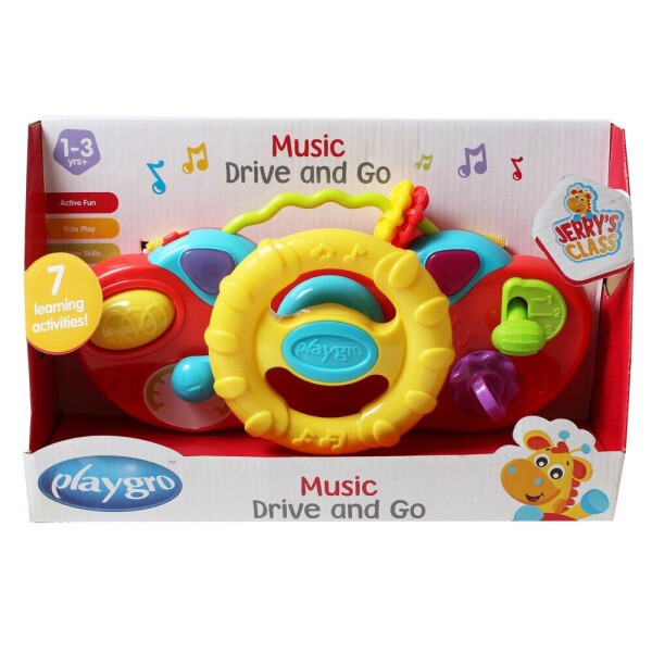 

Развивающая игрушка Playgro Музыкальный руль (15420)