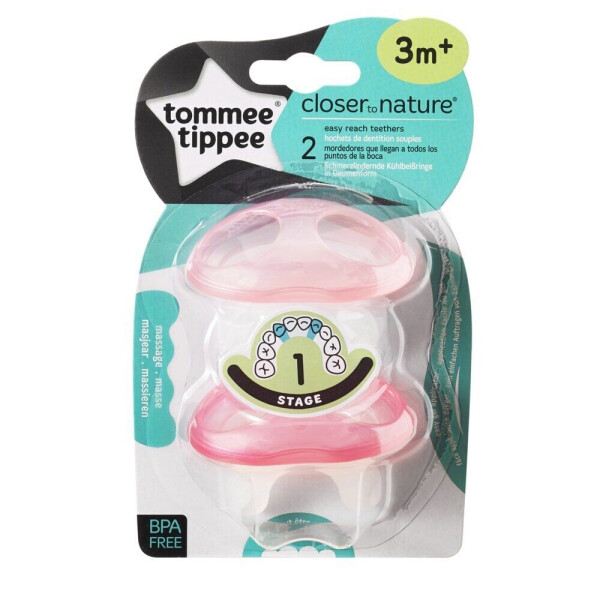 

Прорезыватель Tommee Tippee Первые зубки (2 шт) (30054)