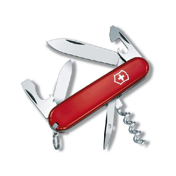 

0.3603 Ніж Victorinox Swiss Army Tourist червоний