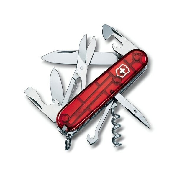 

Ніж Victorinox Swiss Army Climber 1.3703.T червоний