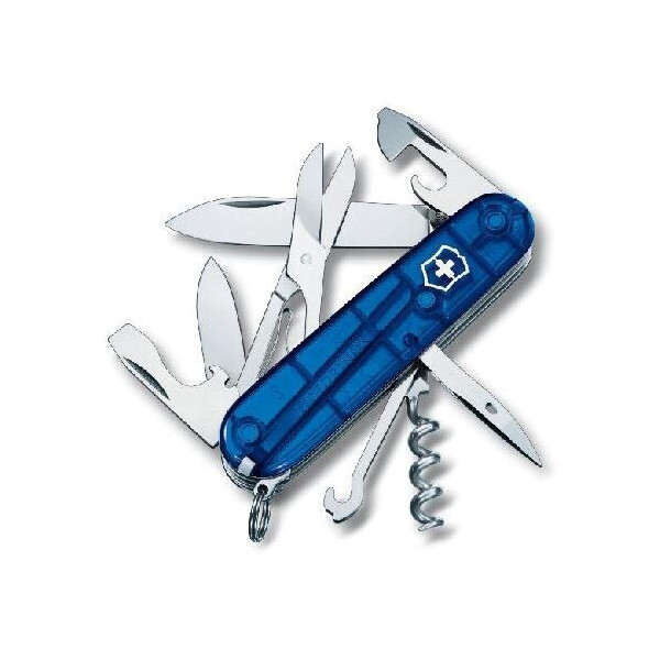 

Ніж Victorinox Swiss Army Climber 1.3703.T2 синій