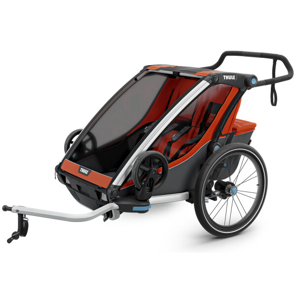 

Детская коляска Thule Chariot Cross 2 (Roarange-Dark Shadow) (TH 10202004)