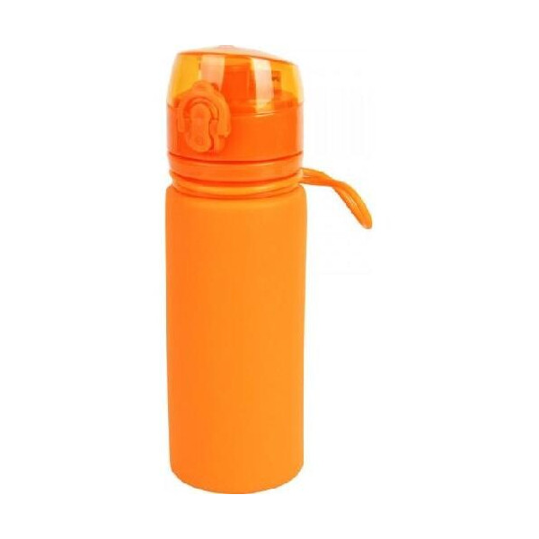 

Туристическая посуда Бутылка силикон 500 мл Tramp TRC-093-orange