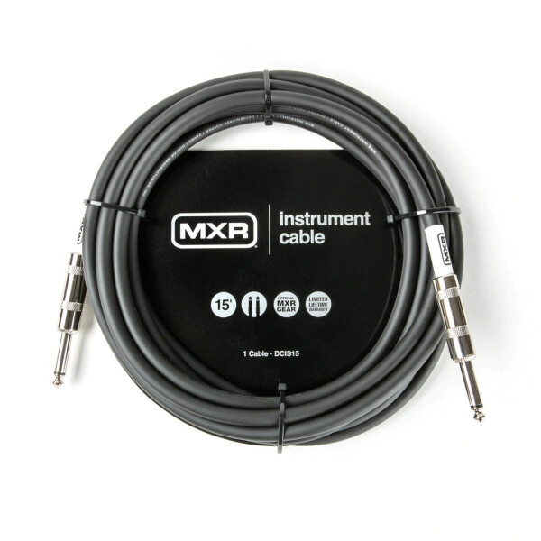 

Кабель инструментальный Dunlop DCIS15 MXR Standard Instrument Cable 4.5m (15ft)