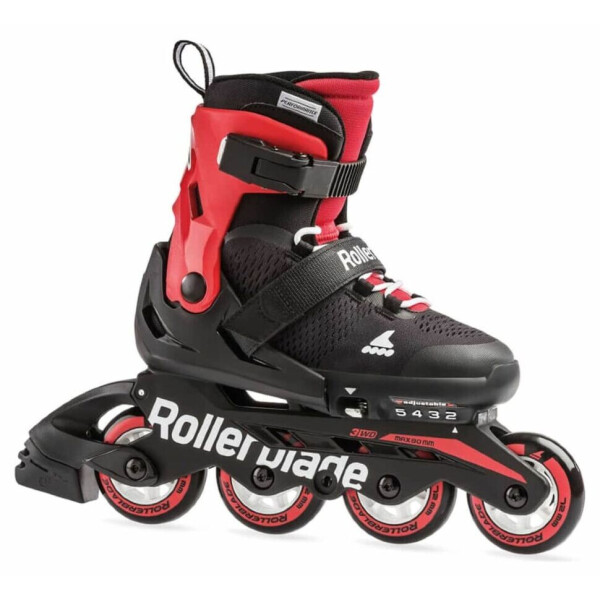 

Ролики детские Rollerblade Microblade 2020 (Черно-красный, 28-32)