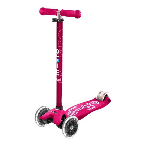 

Самокат Micro Maxi Deluxe LED (Розовый, Pink (MMD077))