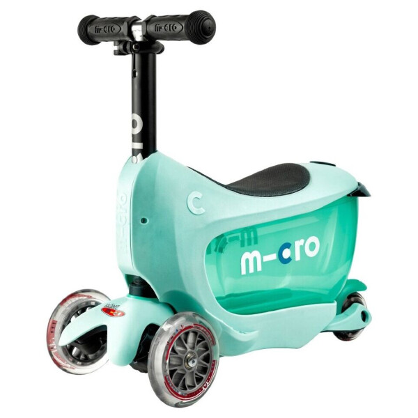 

Самокат Micro Mini 2go Deluxe (Бирюзовый, Mint(MMD017))