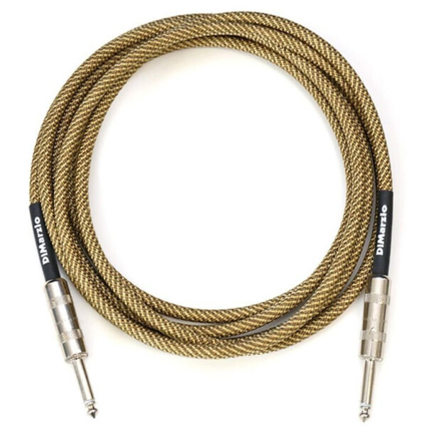 

Кабель инструментальный DiMarzio EP1710SSVT Instrument Cable 3.0m (10ft)