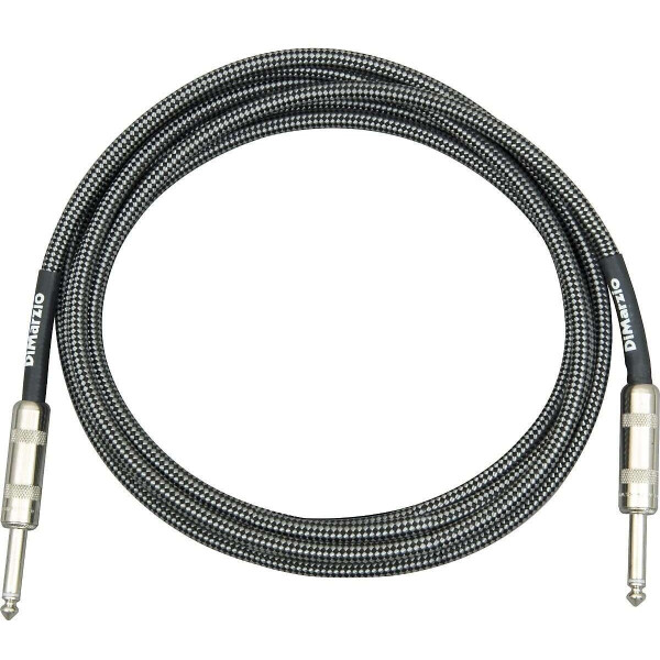 

Кабель инструментальный DiMarzio EP1718SSBKGY Instrument Cable 5.5m (18ft)