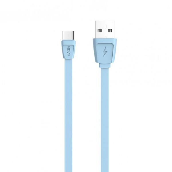 

Кабель VIDVIE Micro – USB 1м, 2.1A (Charge&Date) CB408VN Blue (21472)