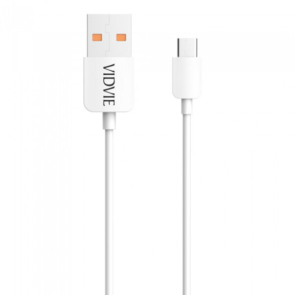 

Кабель VIDVIE Micro – USB 2м, 2.1A (Charge&Date) CB412V White (21481)