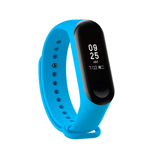 

Ремешок для браслета Mi Band 3/4 (Silicon) Sky Blue (28712)