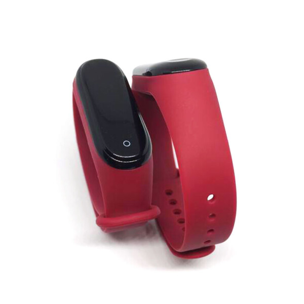 

Ремешок для браслета Mi Band 3/4 (Silicon) Marsala (29541)