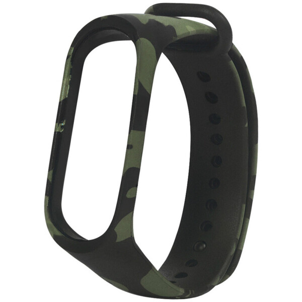 

Ремешок для браслета Mi Band 5 (Silicon) Khaki Green (29396)