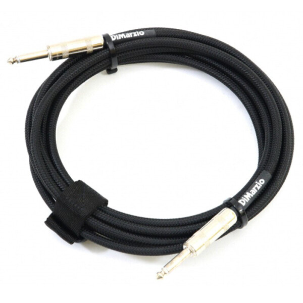 

Кабель инструментальный DiMarzio EP1715SSBK Instrument Cable 4.5m (15ft)