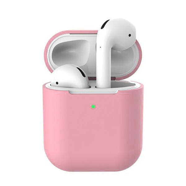 

Чехол для AirPods 2 Wireless silicone case pink