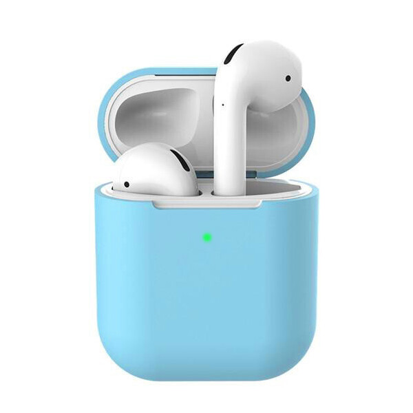 

Чехол для AirPods 2 Wireless silicone case sea blue