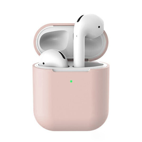 

Чехол для AirPods 2 Wireless silicone case pink sand