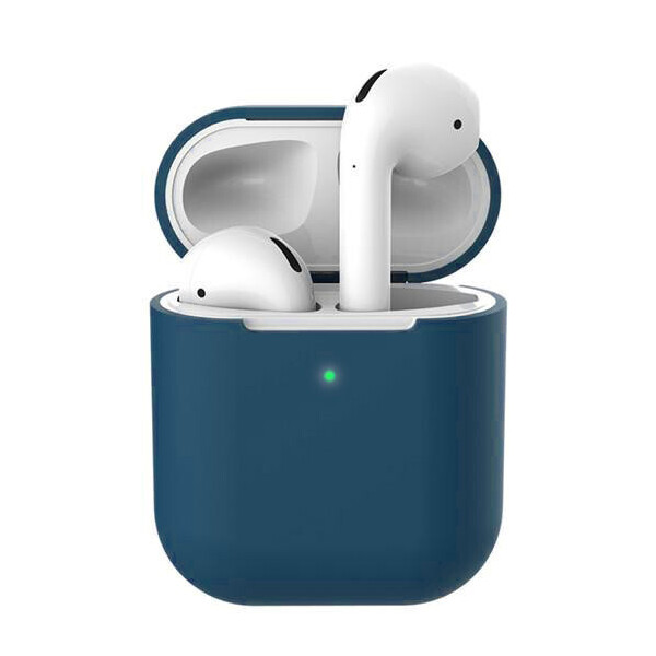 

Чехол для AirPods 2 Wireless silicone case cosmos blue