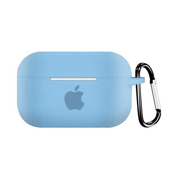 

Чехол для AirPods PRO silicone case with Apple Lilac cream