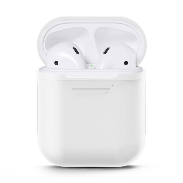 

Чехол для AirPods/AirPods 2 silicone case белый