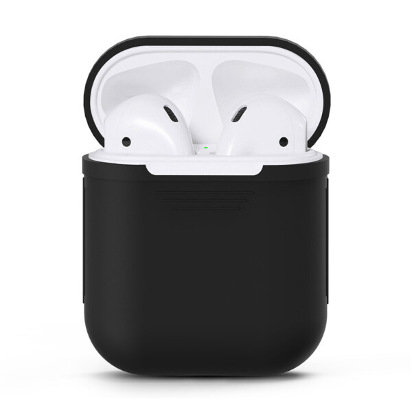 

Чехол для AirPods/AirPods 2 silicone case черный