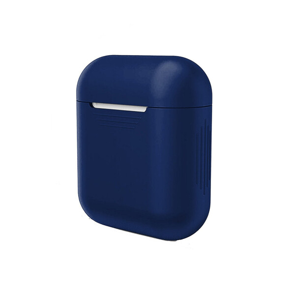

Чехол для AirPods/AirPods 2 silicone case темно синий