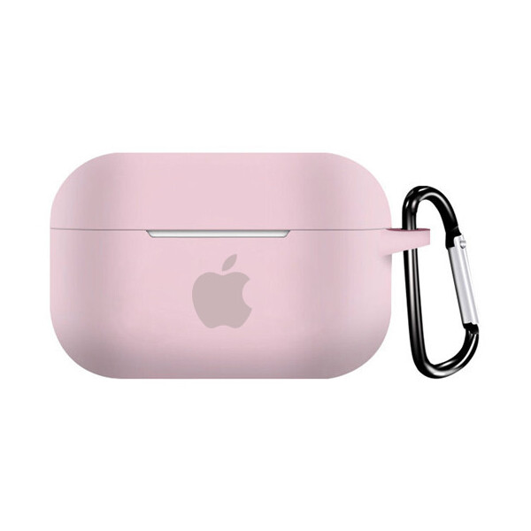 

Чехол для AirPods PRO silicone case with Apple Pink sand
