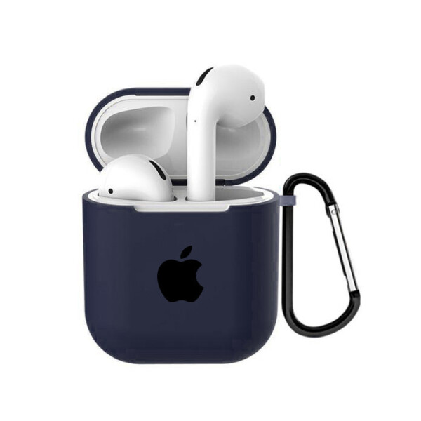 

Чехол для AirPods/AirPods 2 silicone case with Apple Midnight blue