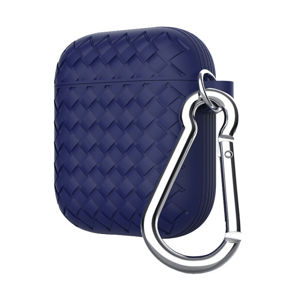 

Чехол для AirPods/AirPods 2 silicone case Cross blue