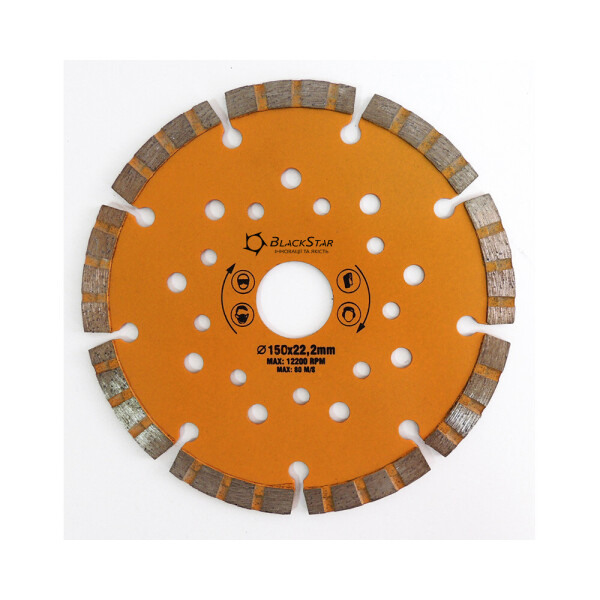 

Диск алмазный BLACK STAR Турбо-Сегмент 30-15003