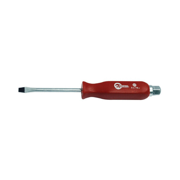 

Отвертка ударная SL6,5*200мм, Cr-V INTERTOOL НТ-0485