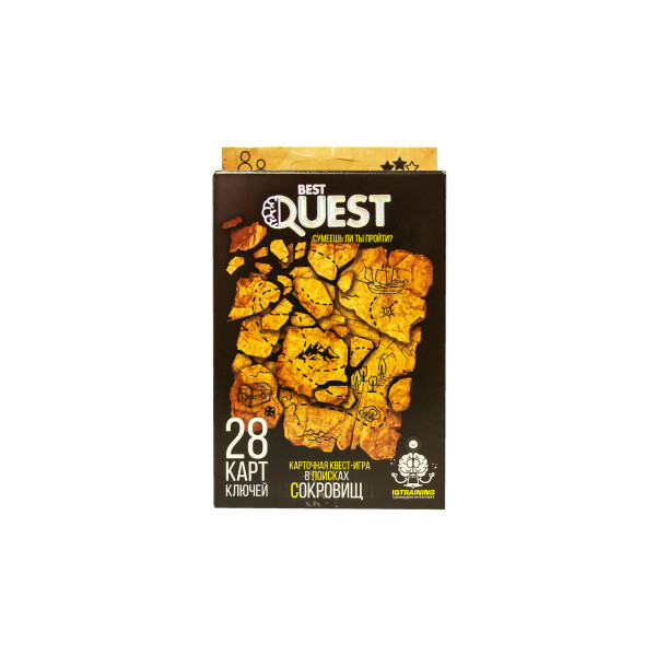 

Настольная игра Danko Toys Best Quest 28 карт