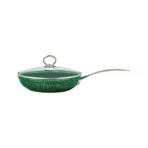 

Сковорода кованная литая Giakoma G 1016 24 с керамическим покрытием Green