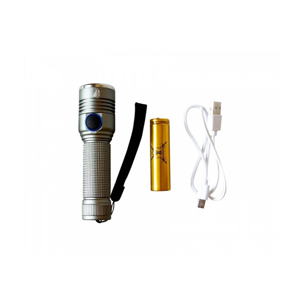 

Фонарь карманный Hangli H 842 3 режима Silver
