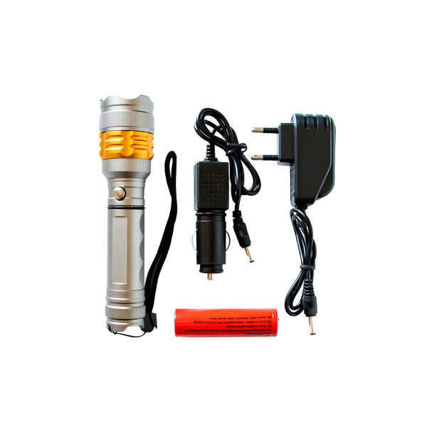 

Фонарь ручной Hangli G 1208 T6 Silver 1 режим