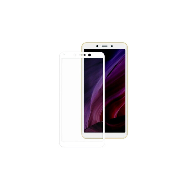 

Защитное 3D стекло Full Cover для Xiaomi Redmi 6A White