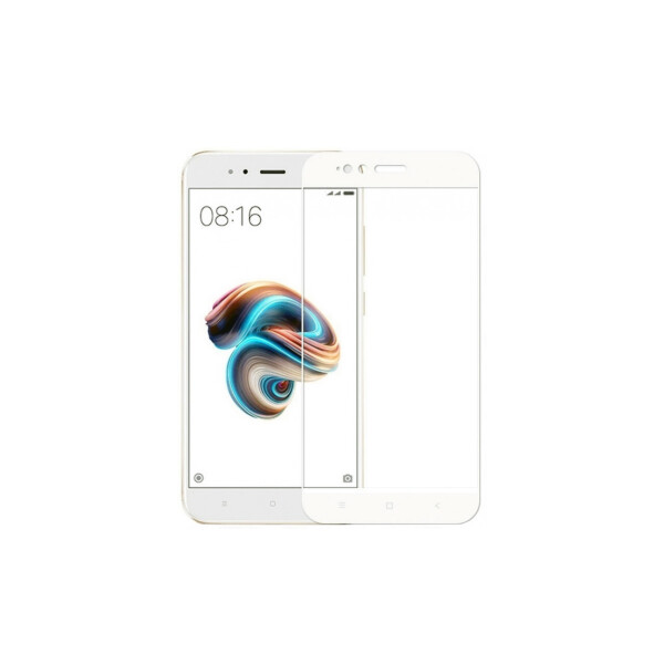 

Защитное 3D стекло Full Cover для Xiaomi Mi A1 White