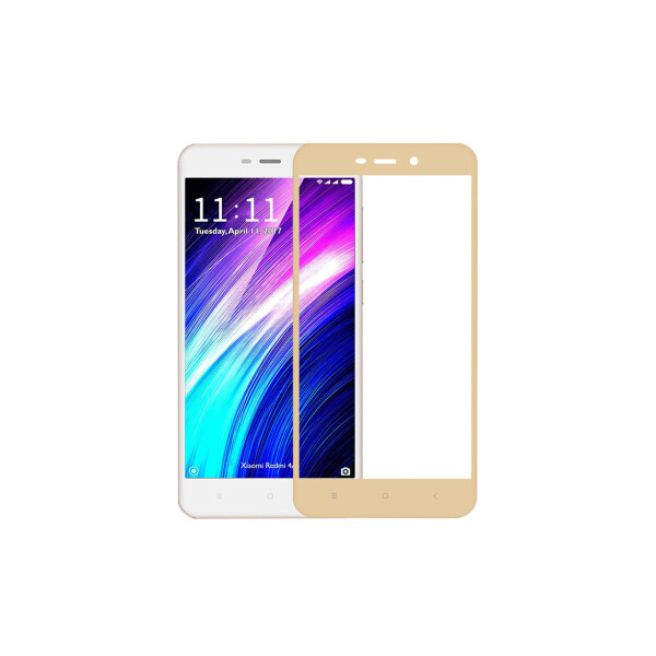 

Защитное 3D стекло Full Cover для Xiaomi Redmi 4A Gold