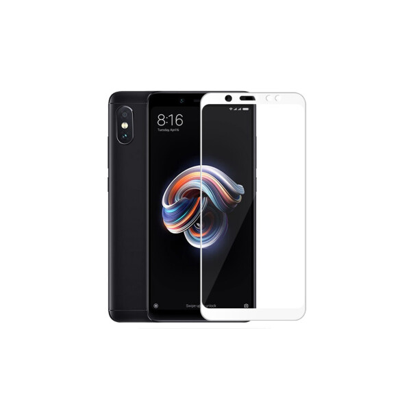 

Защитное 3D стекло Full Cover для Xiaomi Redmi Note 5 White