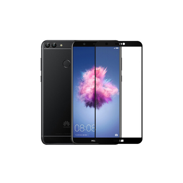 

Защитное 3D стекло для Huawei P Smart | Полное покрытие (Черный) | Хуавей