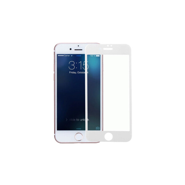 

Защитное стекло 3D Full Cover для iPhone 8 Белый|Полное покрытие|айфон 8 белый
