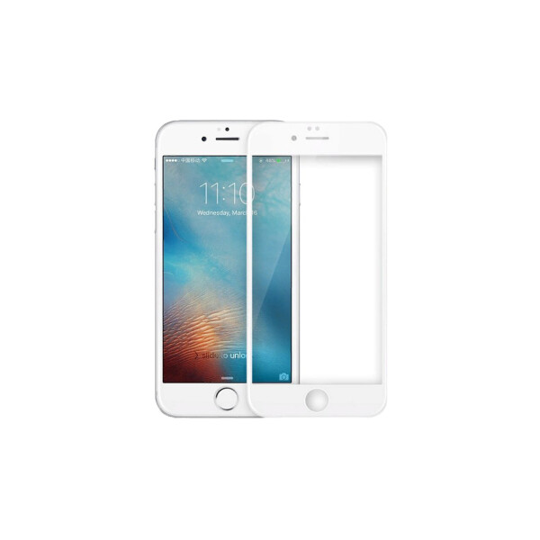 

Защитное стекло 3D Full Cover для iPhone 6 Plus/6S Plus Белый|Полное покрытие|айфон 6/6с плюс