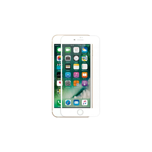 

Защитное стекло 3D Full Cover для iPhone 7 Plus Белый|Полное покрытие|айфон 7 плюс