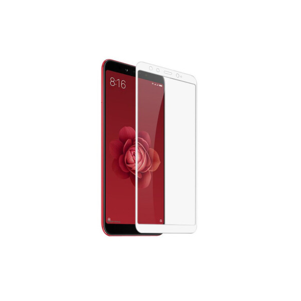 

Защитное 5D cтекло Nano Flexible GLASS ITOP для Xiaomi Mi A2 Full Cover Белый
