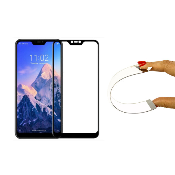 

Защитное 5D cтекло Nano Flexible GLASS ITOP для Xiaomi Mi A2 Lite Full Cover Черный