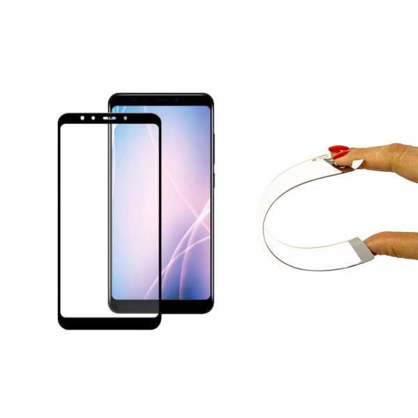 

Защитное 5D cтекло Nano Flexible GLASS ITOP для Xiaomi Redmi 5 Plus Full Cover Черный